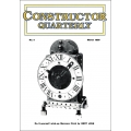 Constructor Quarterly Issue No. 03